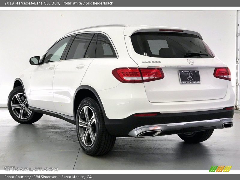 Polar White / Silk Beige/Black 2019 Mercedes-Benz GLC 300