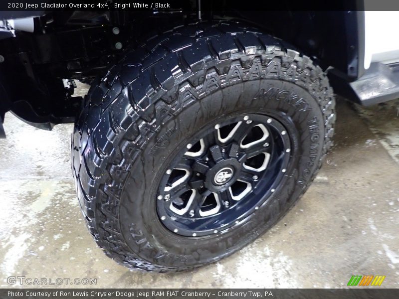 Bright White / Black 2020 Jeep Gladiator Overland 4x4