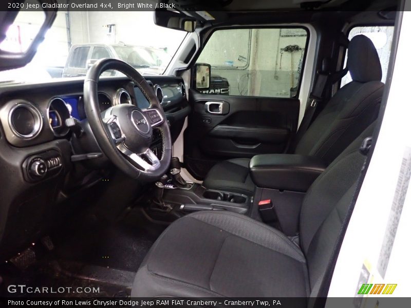 Bright White / Black 2020 Jeep Gladiator Overland 4x4
