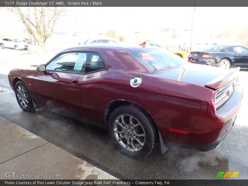 Octane Red / Black 2017 Dodge Challenger GT AWD
