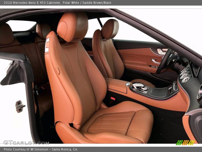 Polar White / Saddle Brown/Black 2019 Mercedes-Benz E 450 Cabriolet