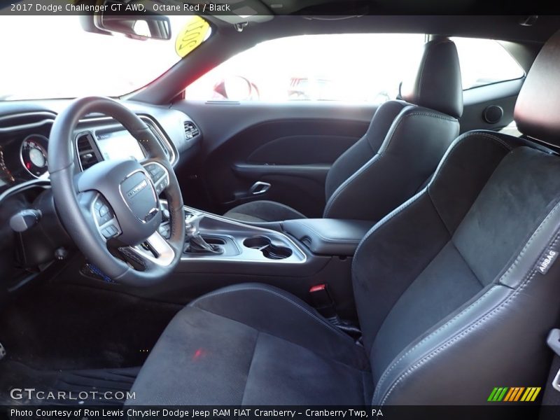 Octane Red / Black 2017 Dodge Challenger GT AWD