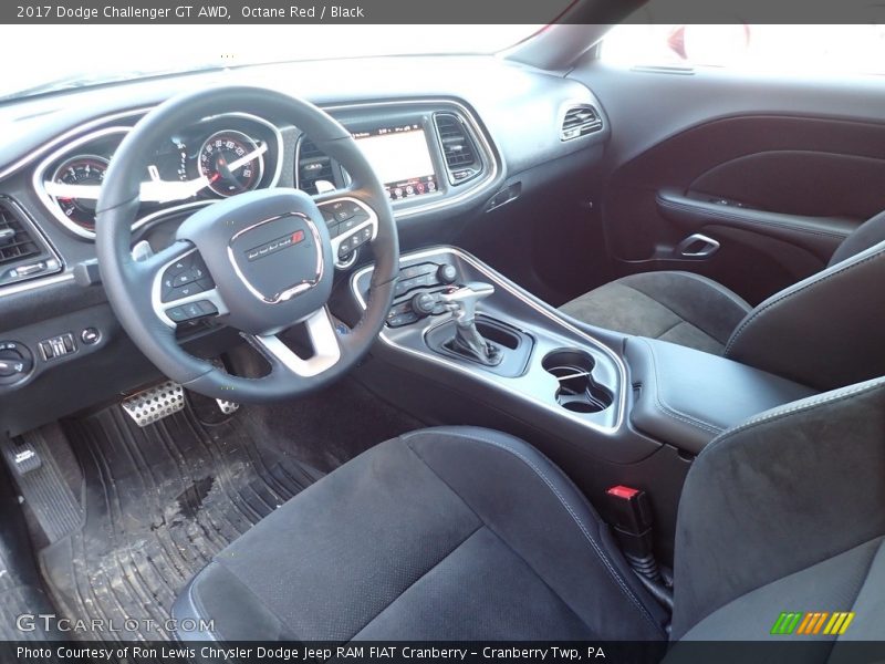 Octane Red / Black 2017 Dodge Challenger GT AWD