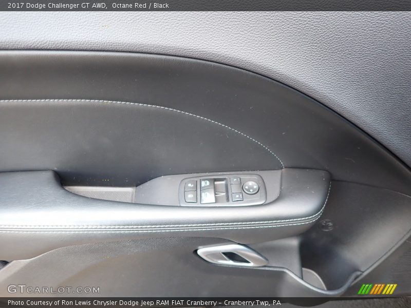 Octane Red / Black 2017 Dodge Challenger GT AWD