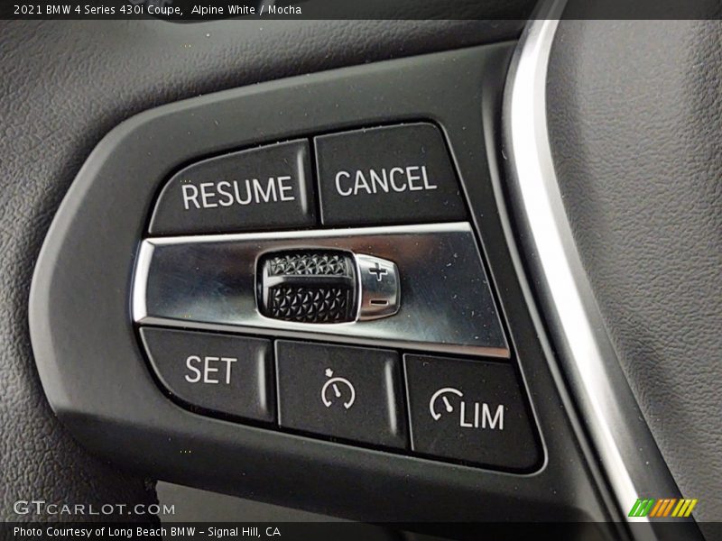 Alpine White / Mocha 2021 BMW 4 Series 430i Coupe