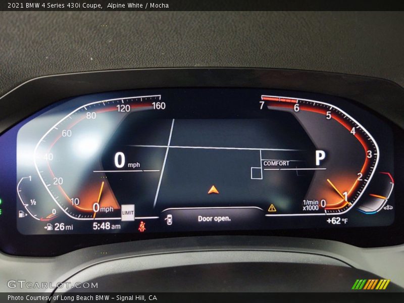 Alpine White / Mocha 2021 BMW 4 Series 430i Coupe