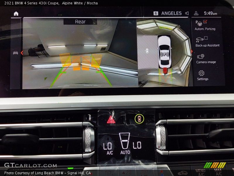 Alpine White / Mocha 2021 BMW 4 Series 430i Coupe