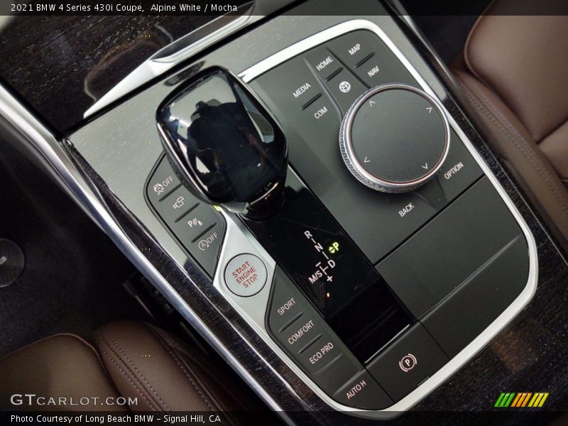 Alpine White / Mocha 2021 BMW 4 Series 430i Coupe