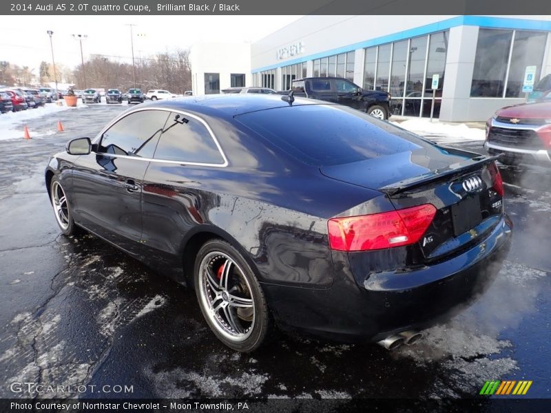 Brilliant Black / Black 2014 Audi A5 2.0T quattro Coupe
