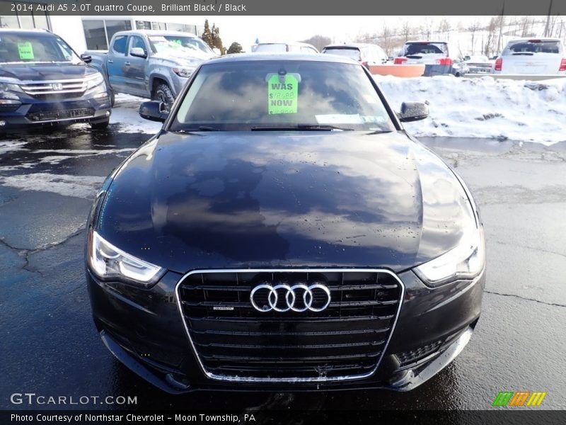 Brilliant Black / Black 2014 Audi A5 2.0T quattro Coupe