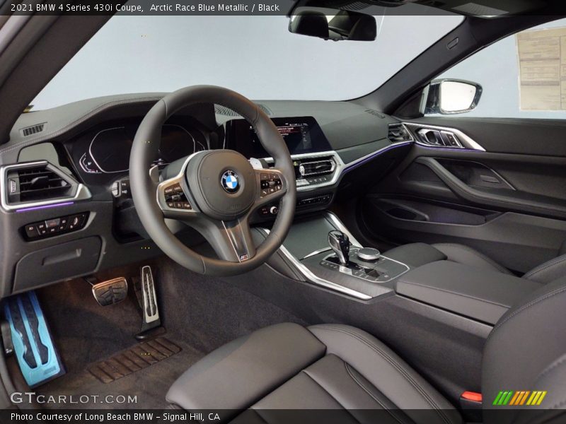 Front Seat of 2021 4 Series 430i Coupe