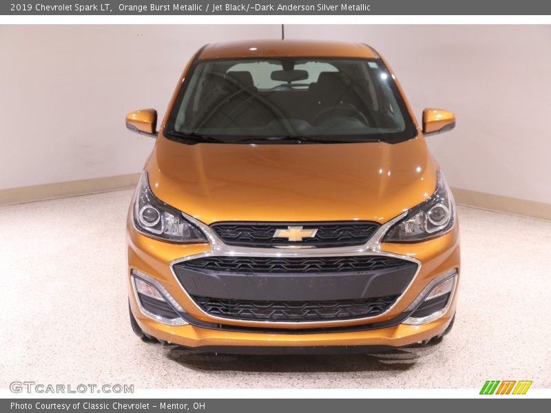 Orange Burst Metallic / Jet Black/­Dark Anderson Silver Metallic 2019 Chevrolet Spark LT