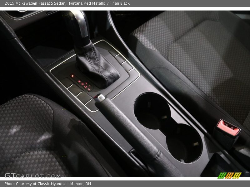 Fortana Red Metallic / Titan Black 2015 Volkswagen Passat S Sedan