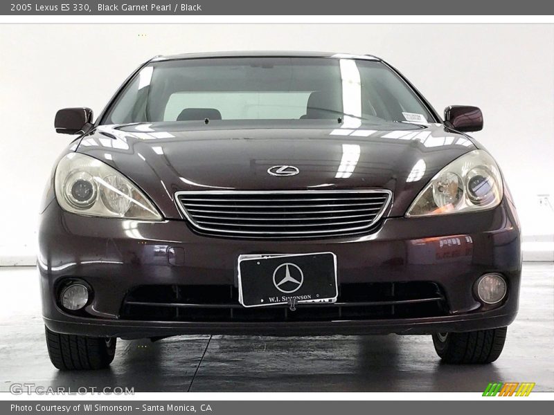 Black Garnet Pearl / Black 2005 Lexus ES 330