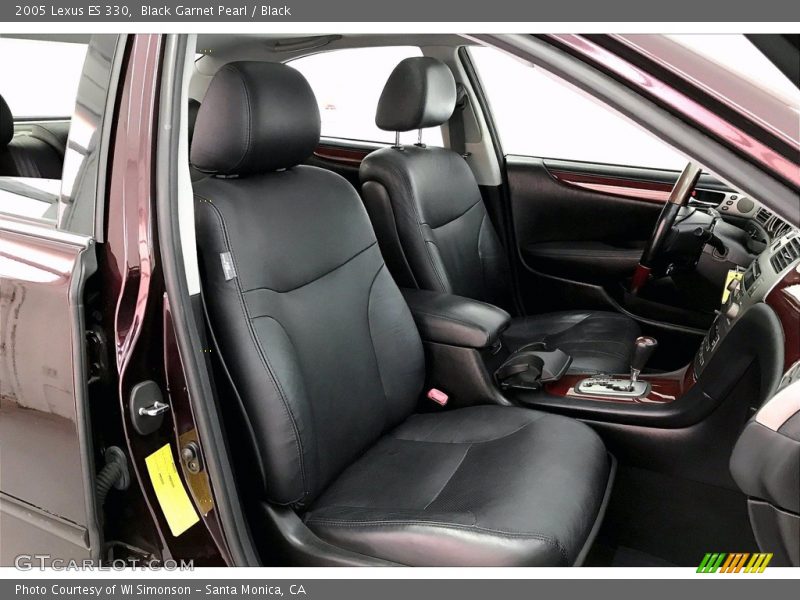 Black Garnet Pearl / Black 2005 Lexus ES 330