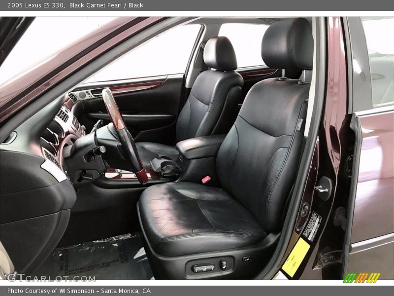 Black Garnet Pearl / Black 2005 Lexus ES 330