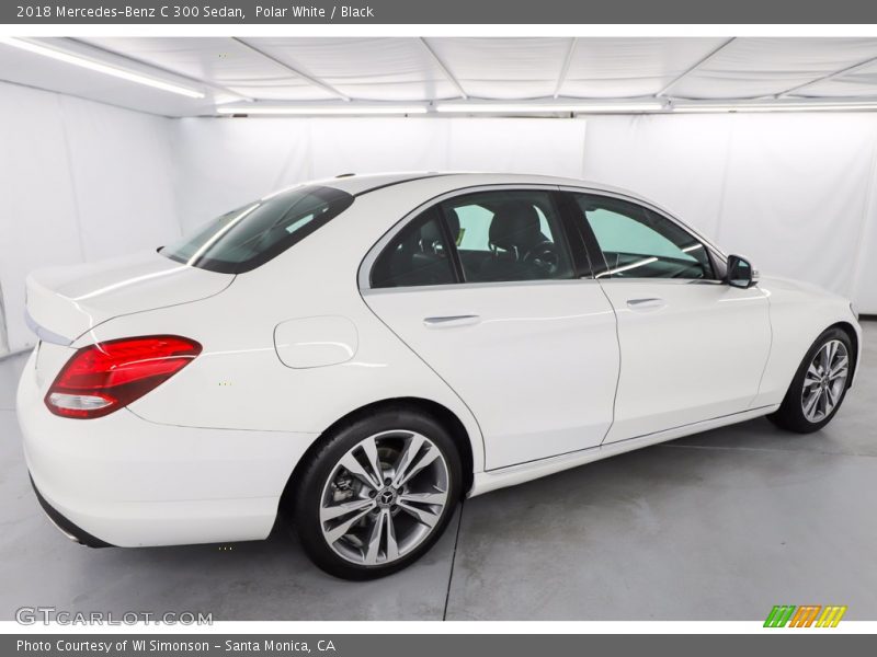 Polar White / Black 2018 Mercedes-Benz C 300 Sedan