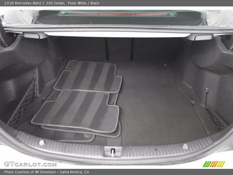 Polar White / Black 2018 Mercedes-Benz C 300 Sedan