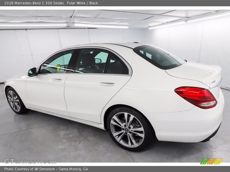 Polar White / Black 2018 Mercedes-Benz C 300 Sedan