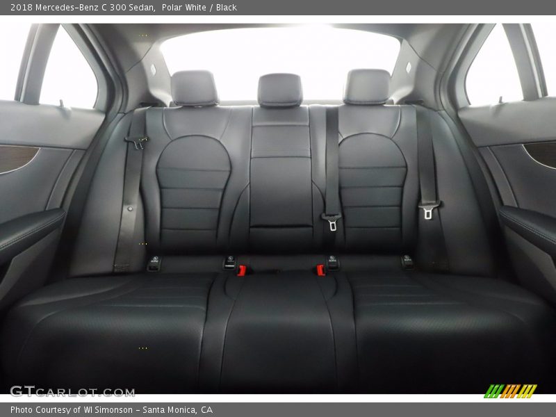 Polar White / Black 2018 Mercedes-Benz C 300 Sedan