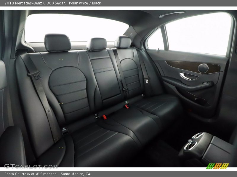 Polar White / Black 2018 Mercedes-Benz C 300 Sedan