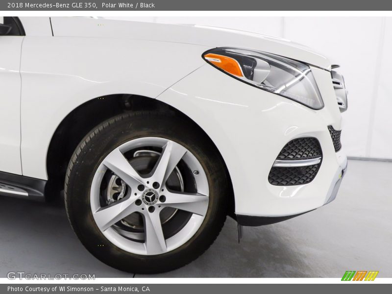 Polar White / Black 2018 Mercedes-Benz GLE 350
