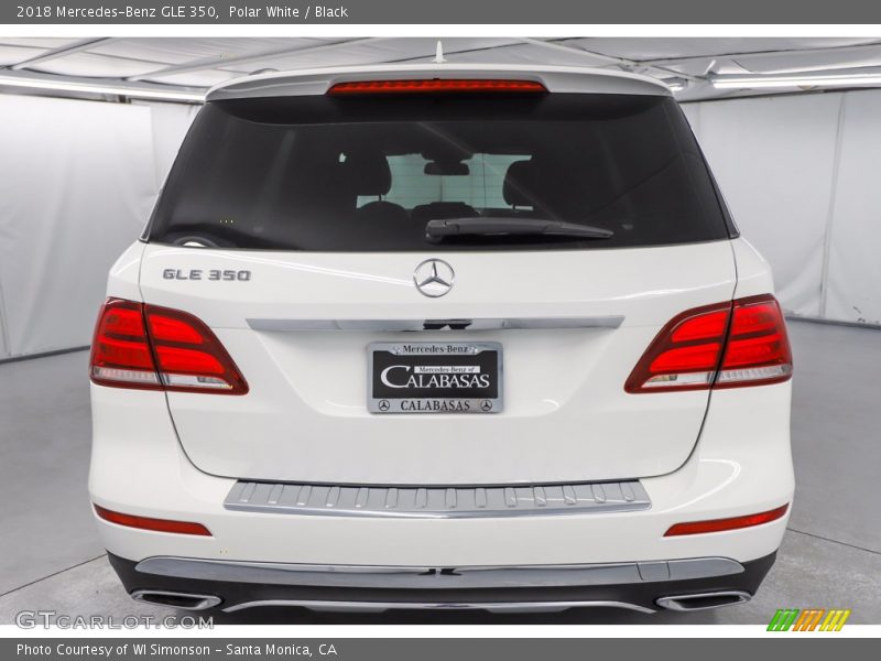 Polar White / Black 2018 Mercedes-Benz GLE 350