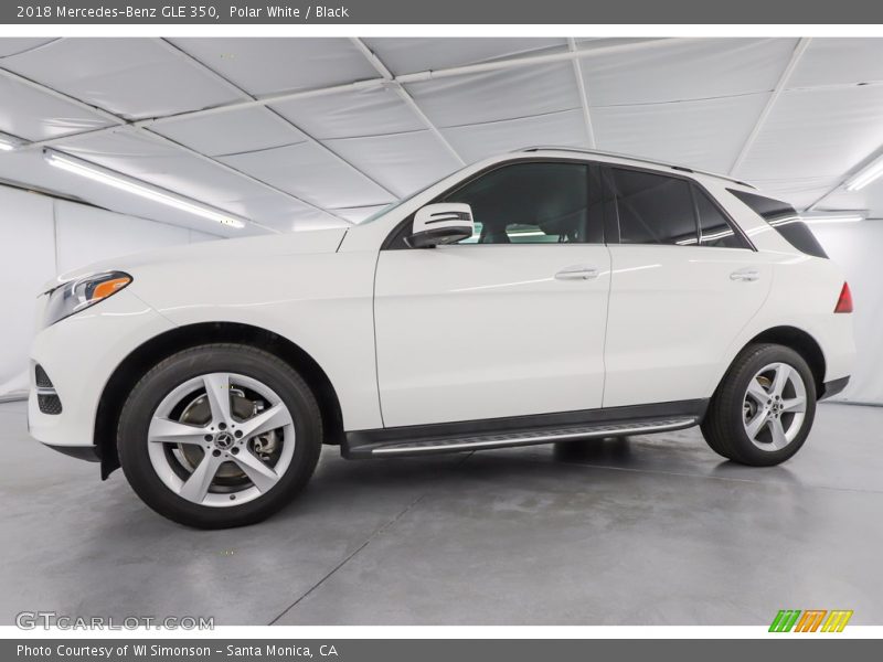 Polar White / Black 2018 Mercedes-Benz GLE 350