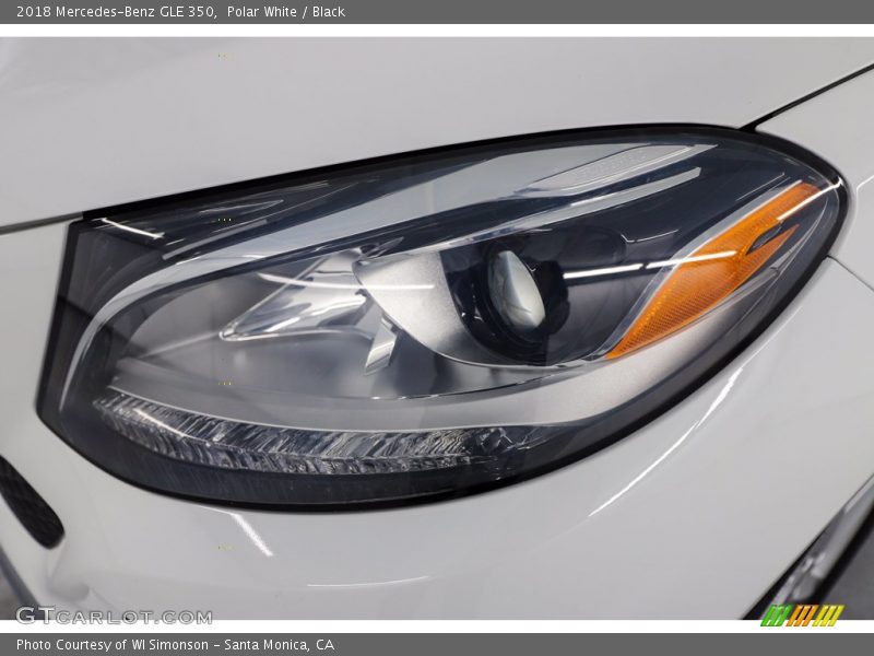 Polar White / Black 2018 Mercedes-Benz GLE 350
