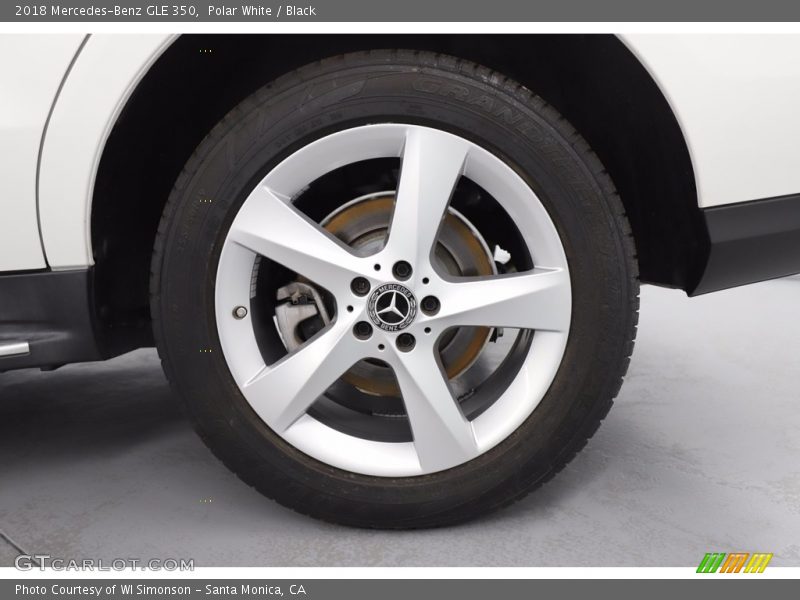 Polar White / Black 2018 Mercedes-Benz GLE 350
