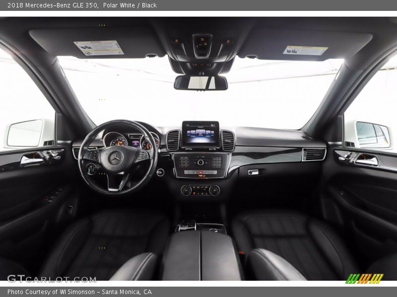 Polar White / Black 2018 Mercedes-Benz GLE 350