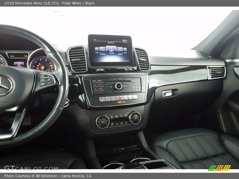 Polar White / Black 2018 Mercedes-Benz GLE 350