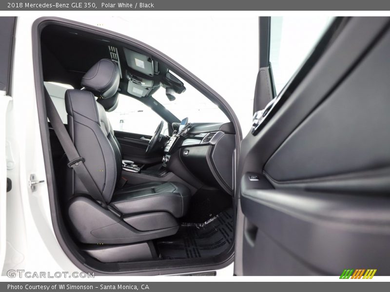Polar White / Black 2018 Mercedes-Benz GLE 350