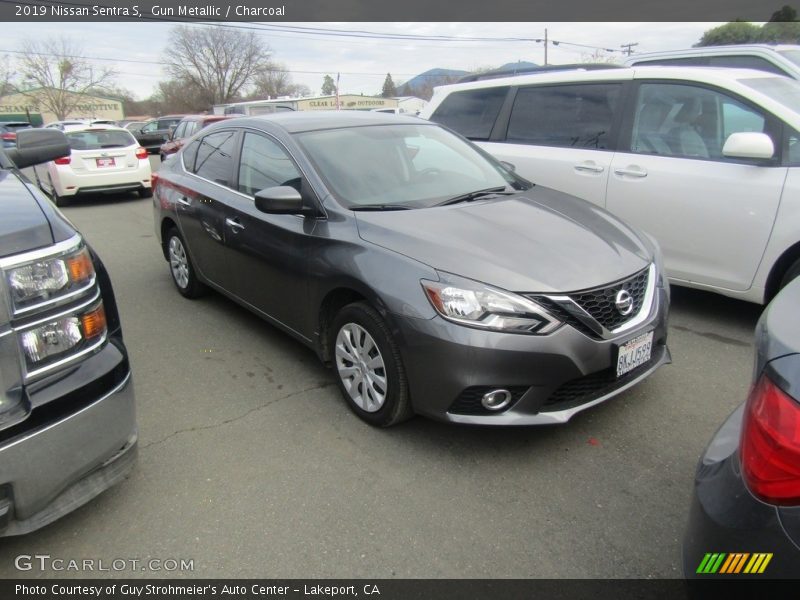 Gun Metallic / Charcoal 2019 Nissan Sentra S