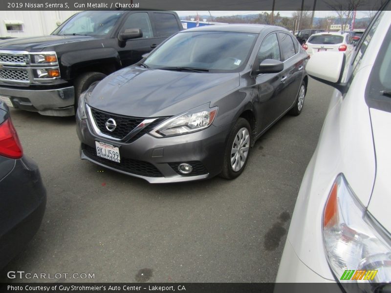 Gun Metallic / Charcoal 2019 Nissan Sentra S