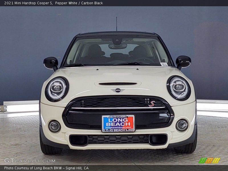 Pepper White / Carbon Black 2021 Mini Hardtop Cooper S