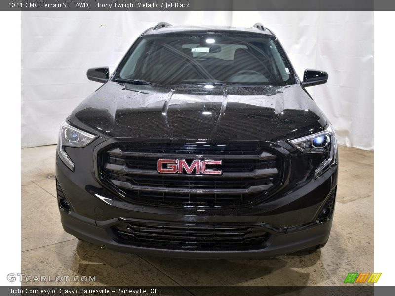 Ebony Twilight Metallic / Jet Black 2021 GMC Terrain SLT AWD