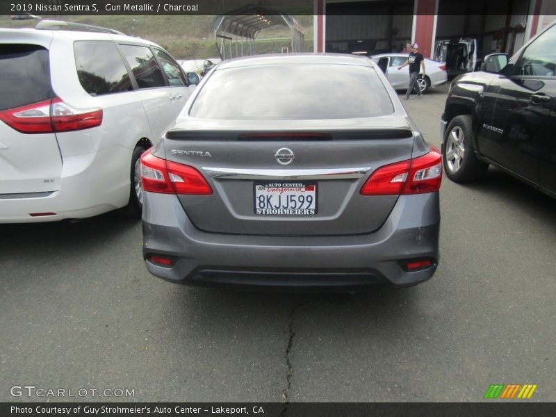 Gun Metallic / Charcoal 2019 Nissan Sentra S