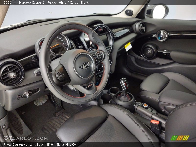 Pepper White / Carbon Black 2021 Mini Hardtop Cooper S