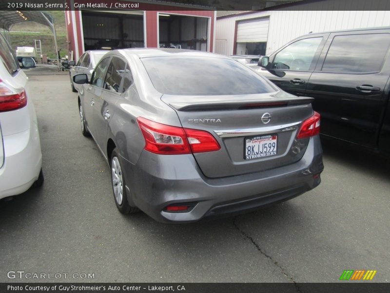 Gun Metallic / Charcoal 2019 Nissan Sentra S