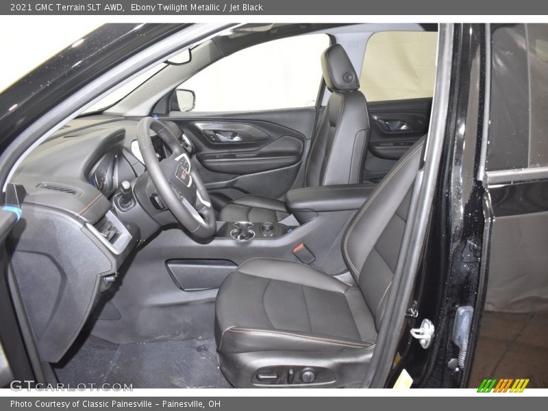 Ebony Twilight Metallic / Jet Black 2021 GMC Terrain SLT AWD