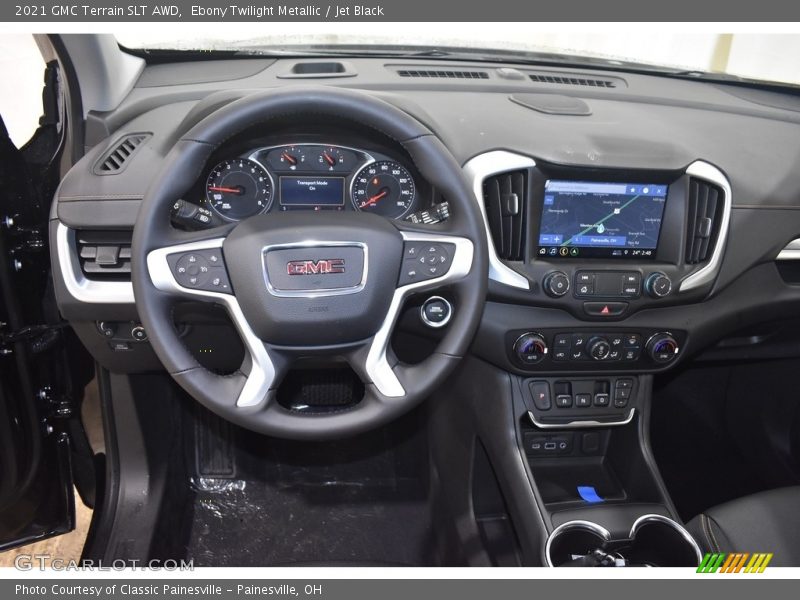 Ebony Twilight Metallic / Jet Black 2021 GMC Terrain SLT AWD