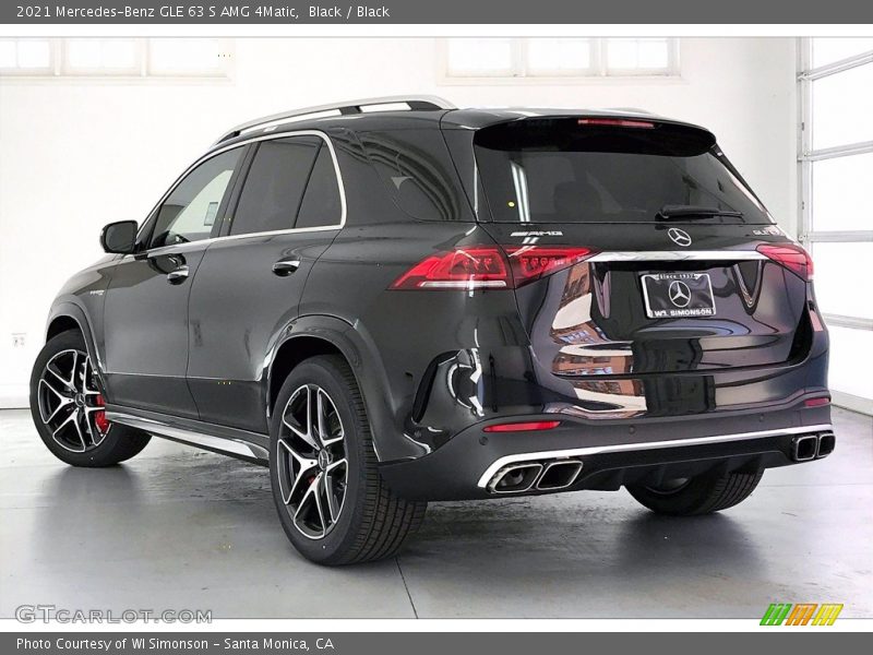 Black / Black 2021 Mercedes-Benz GLE 63 S AMG 4Matic