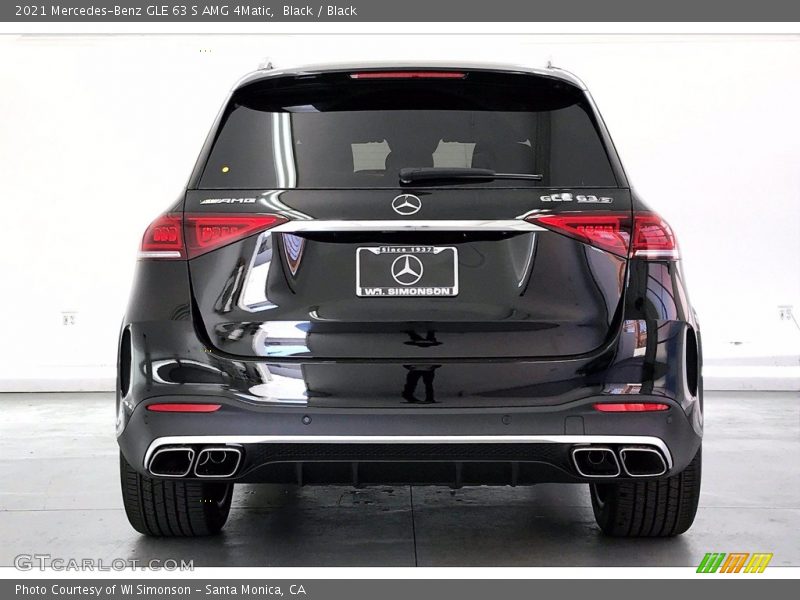 Black / Black 2021 Mercedes-Benz GLE 63 S AMG 4Matic