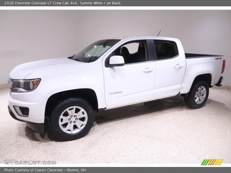 Summit White / Jet Black 2018 Chevrolet Colorado LT Crew Cab 4x4