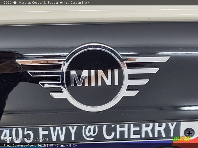 Pepper White / Carbon Black 2021 Mini Hardtop Cooper S