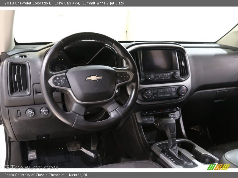 Summit White / Jet Black 2018 Chevrolet Colorado LT Crew Cab 4x4