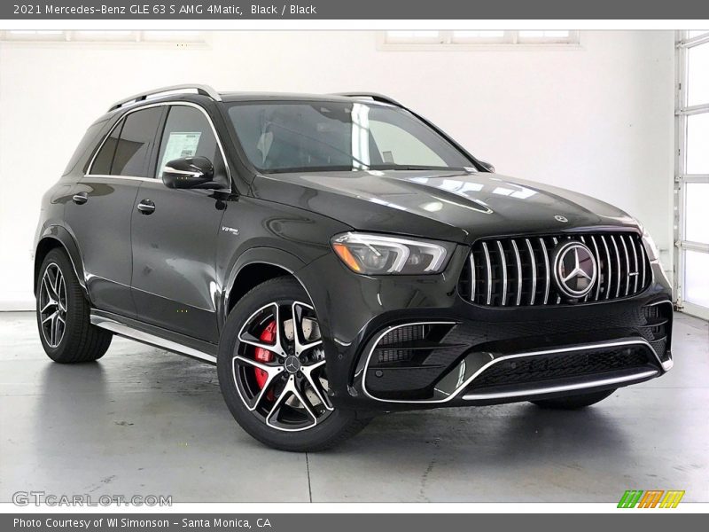 Front 3/4 View of 2021 GLE 63 S AMG 4Matic