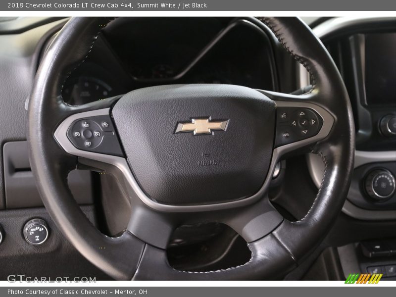 Summit White / Jet Black 2018 Chevrolet Colorado LT Crew Cab 4x4