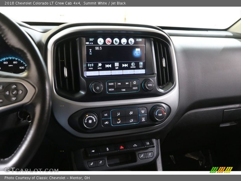 Summit White / Jet Black 2018 Chevrolet Colorado LT Crew Cab 4x4